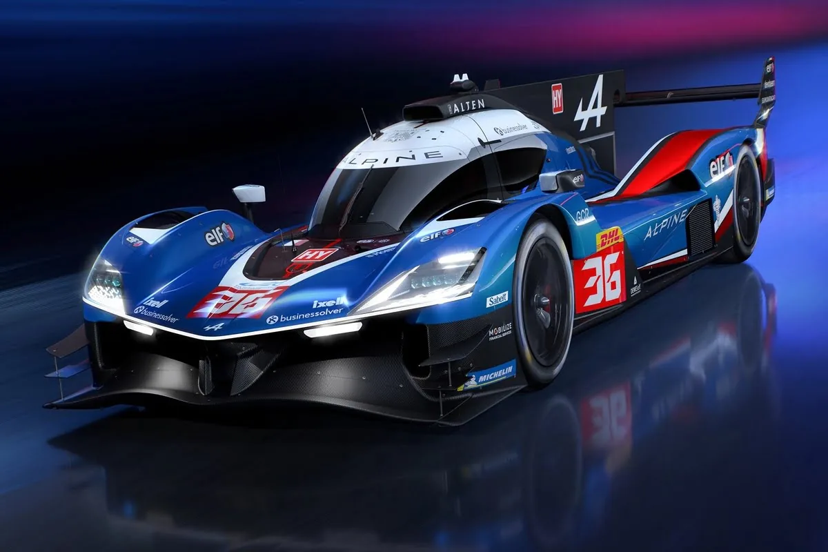 Alpine presents its latest A424 for the 2026 world championship