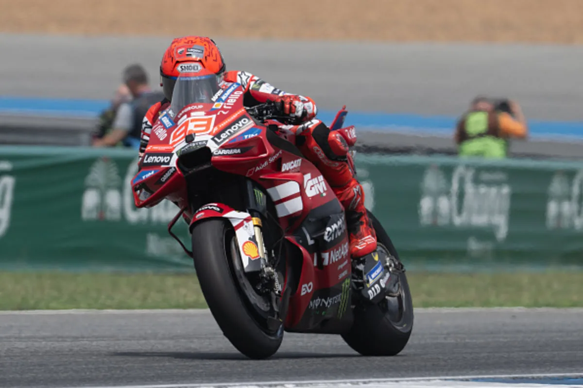 Marquez one step away from pole: “The goal was the front row, and we did it”