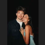 Charles Leclerc married his Alexandra. And celebrates…in Ferrari