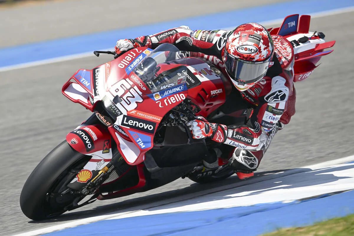Bagnaia: “I have good feelings while riding and the right motivation to face the season”