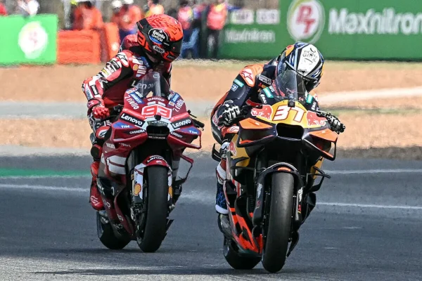 2026 Thailand GP, Sprint finishing order: Acosta wins amidst controversy, Marquez penalized by the stewards. Bez down, Bagnaia 9th