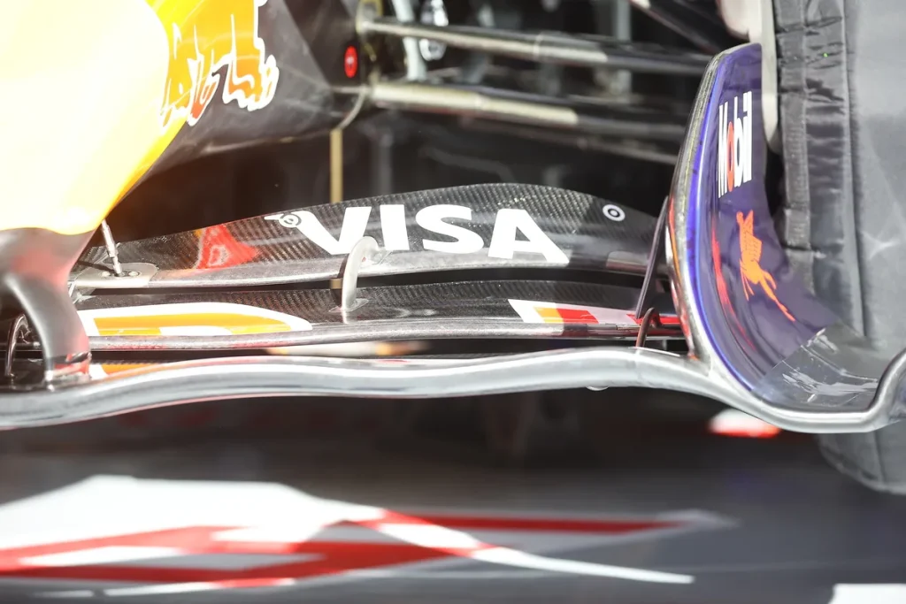 Red Bull front wing analysis Bahrain test