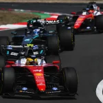 Leclerc: “Fantastic to have Lewis in front to attack the Mercedes”