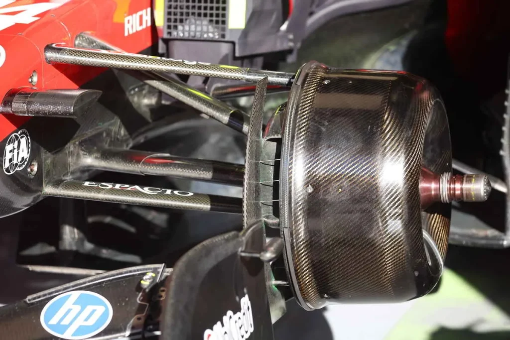 Ferrari SF-26 F1 brake intakes