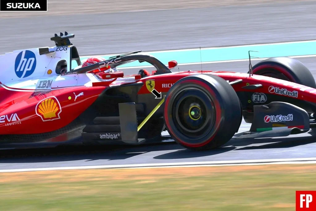 Ferrari aggiornamenti GP Giappone