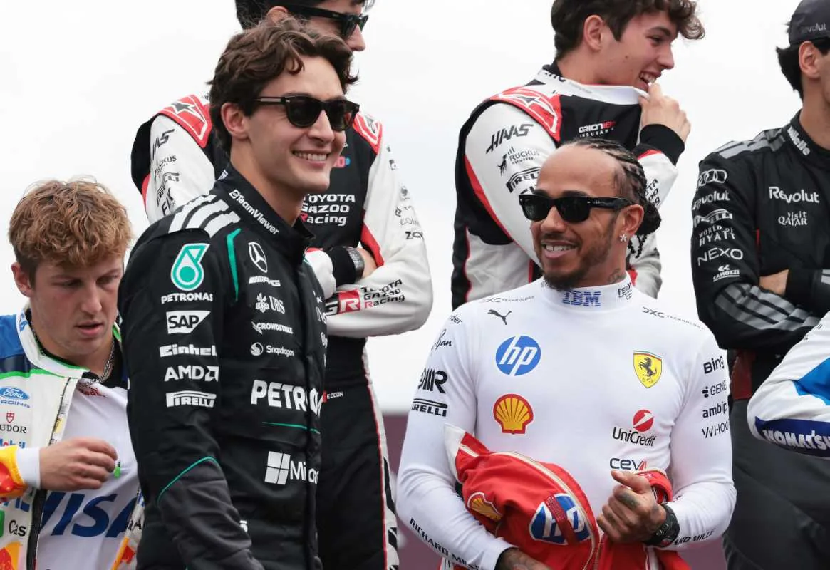 Russell laughs: “I will travel with Hamilton and he will complain about the engine and the compression ratio. I will tell him to shut up”