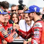 Bagnaia: “A good coexistence with Marquez, he tried to help me”