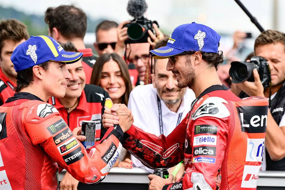 Bagnaia: “A good coexistence with Marquez, he tried to help me”