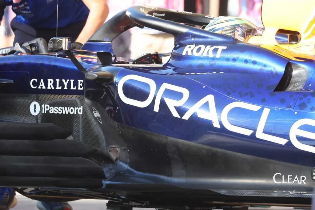 Red Bull RB22 F1 Sidepods