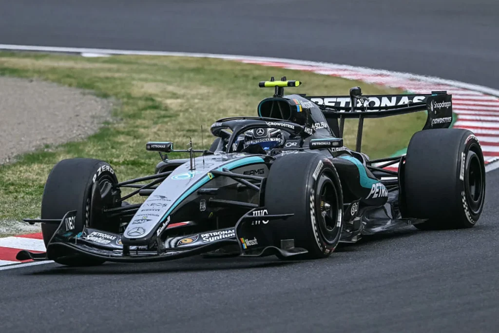 Kimi Antonelli in the Japanese GP