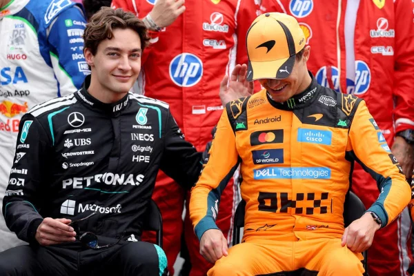 Russell: “Norris thinks these are the worst F1 cars ever? If he were winning, he wouldn't say that”