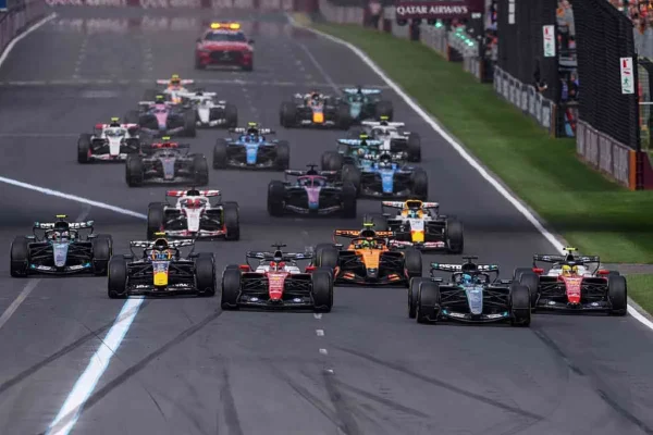 Flat batteries at the start, due to formation lap management