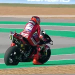 Marquez, double disaster: Marc punctures, Alex crashes