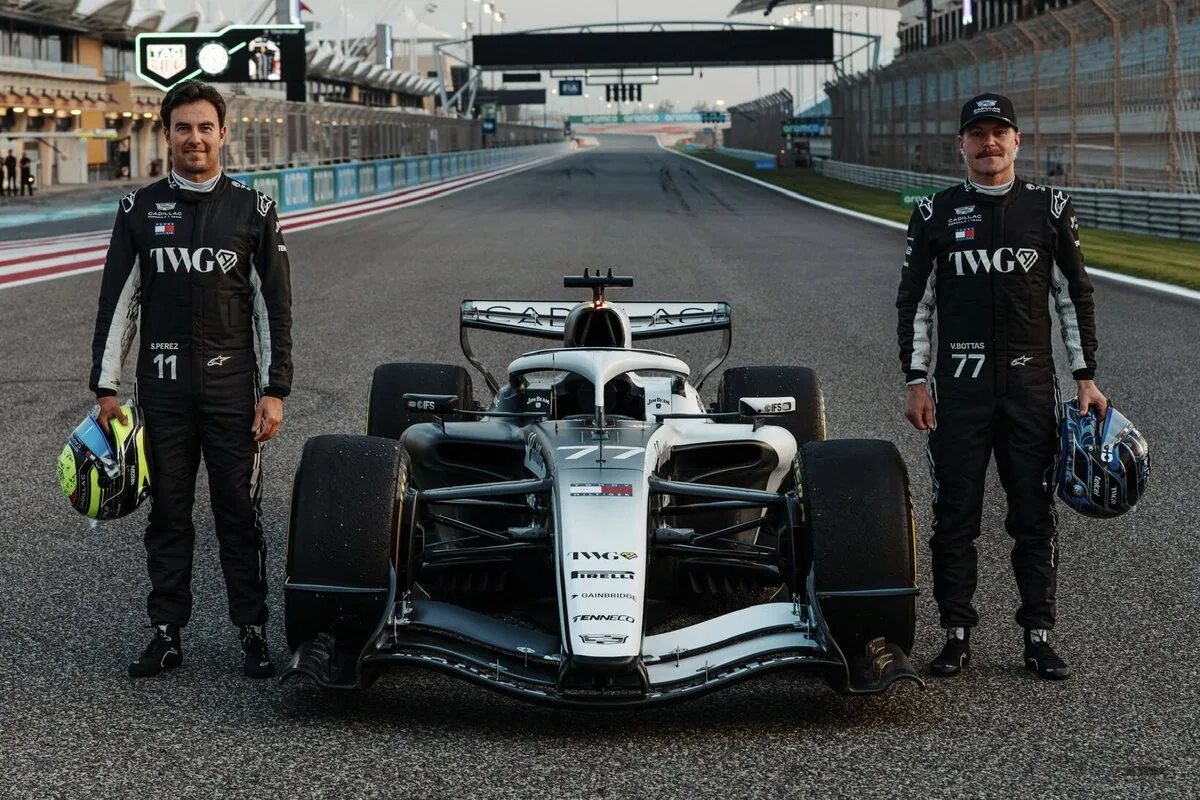 Cadillac close to official debut in Australia: the excitement of Perez and Bottas