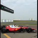 Ferrari on track at Fiorano: Hamilton at work in Pirelli tests