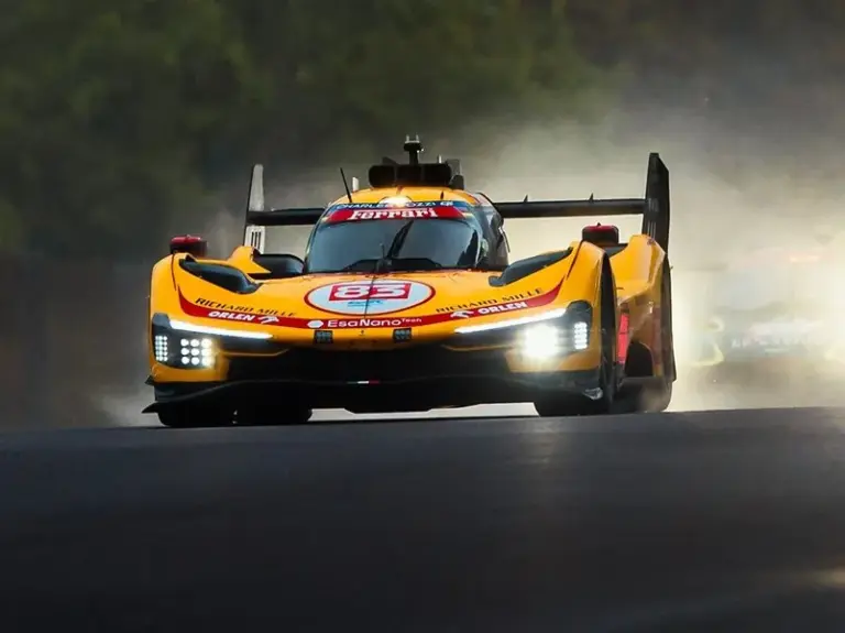 Ferrari 499P triple at the WEC preseason tests in Imola