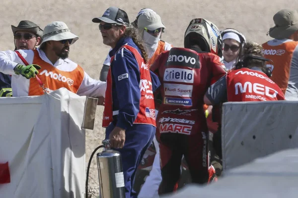 Crashes, suffering and a realization: “The bike is critical, but so am I”. Behind the scenes of Marquez's weekend at COTA