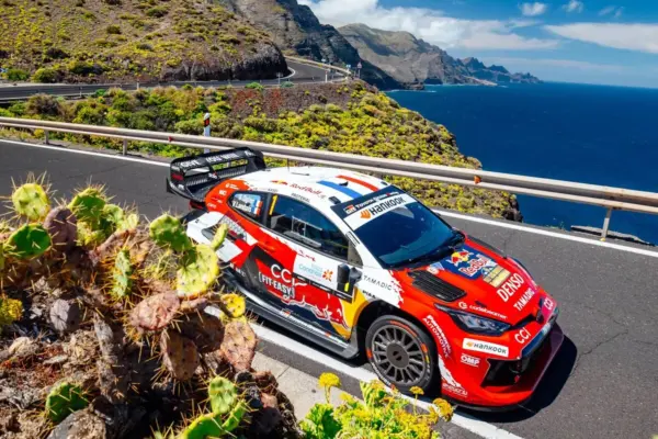 Canary Islands Rally 2026, SS8: Ogier dominates ahead of Solberg