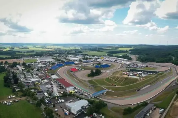 Work in progress at the Sachsenring to improve the safety of the circuit