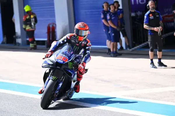 Quartararo: “We tested many things: chassis, swingarm, electronics and aerodynamics”