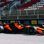 Fornaroli, second test in the McLaren: 68 laps at Silverstone