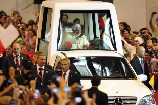 The Vatican opposed Alonso driving Benedict XVI's Popemobile in 2011