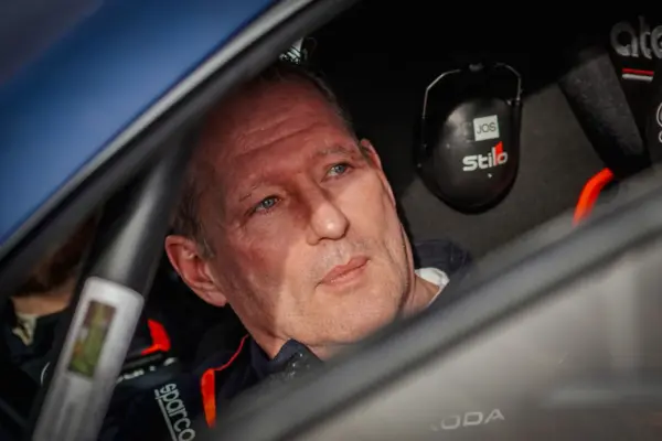 Jos Verstappen, incident in the Rally of Wallonia