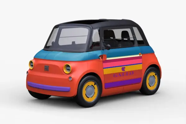 Fiat Topolino, four special liveries at Design Week