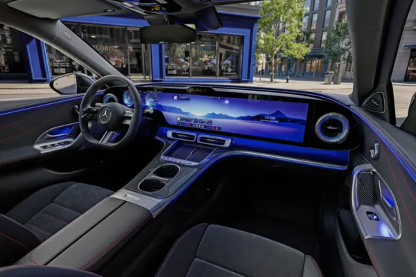 Mercedes C-Class electric, elegant and tech interiors