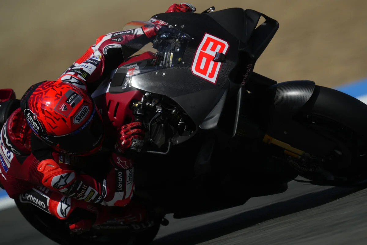Marc Marquez: “Steps forward, but with all this rubber on the track it's obvious that everything seems to be going well”