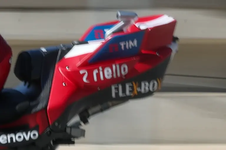 In Texas the rear wing has also arrived on the factory Ducatis of Marquez and Bagnaia