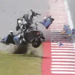 Incidents in Barcelona: ‘censored’ the video in the podium room with Di Giannantonio, Mir and Aldeguer