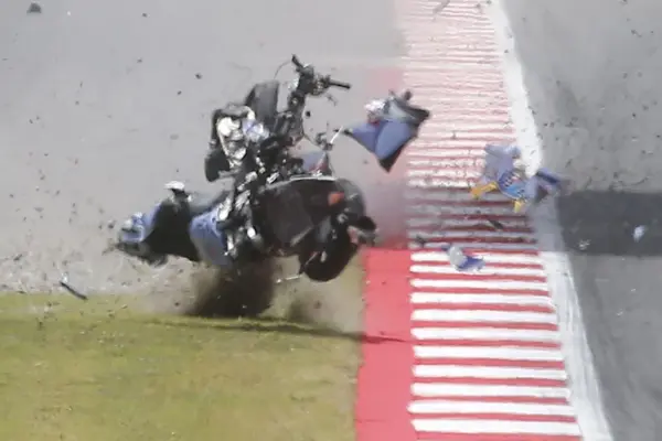 Incidents in Barcelona: ‘censored’ the video in the podium room with Di Giannantonio, Mir and Aldeguer