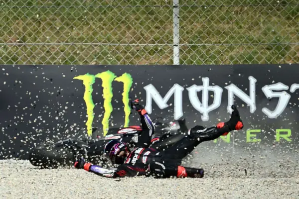 Martin falls again: “What a pity, the pace was top-3 level”