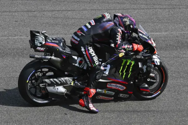 Aprilia sets record at Mugello, Martin is the fastest ever: 368.6 km/h
