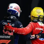 Hamilton never so good in Ferrari: “If we are second here…”. And he enjoys the duel with Max: “Nice to battle with him”