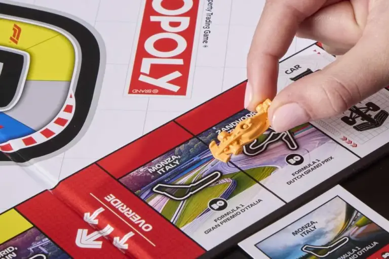 The F1 edition of Monopoly