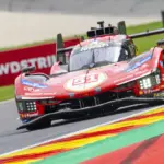 The amazing crash that knocked out Ferrari #51, Pier Guidi 'pin' at La Source – VIDEO