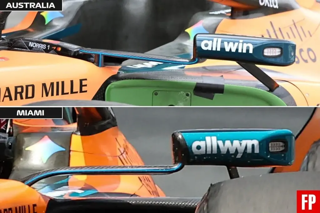 Analisi aggiornamenti McLaren GP Miami