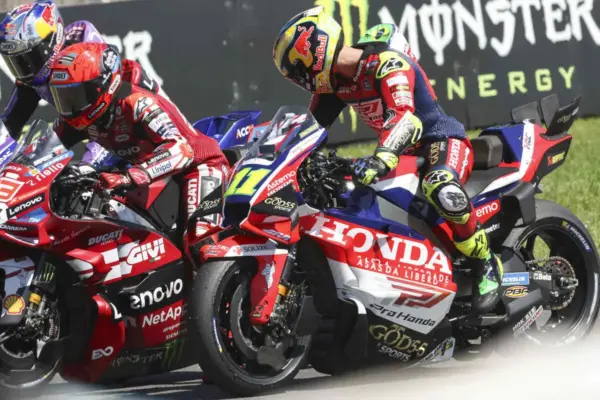 Moreira: “Overtaking Marquez? I don't know when he will retire, I wanted at all costs the photo of an overtaking on him”