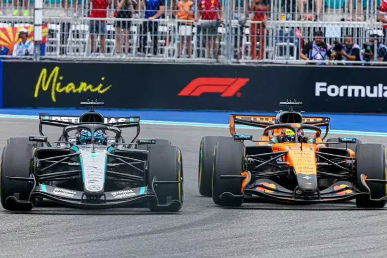 Mercedes at Silverstone delivered updated PUs to Williams and Alpine, but not to McLaren