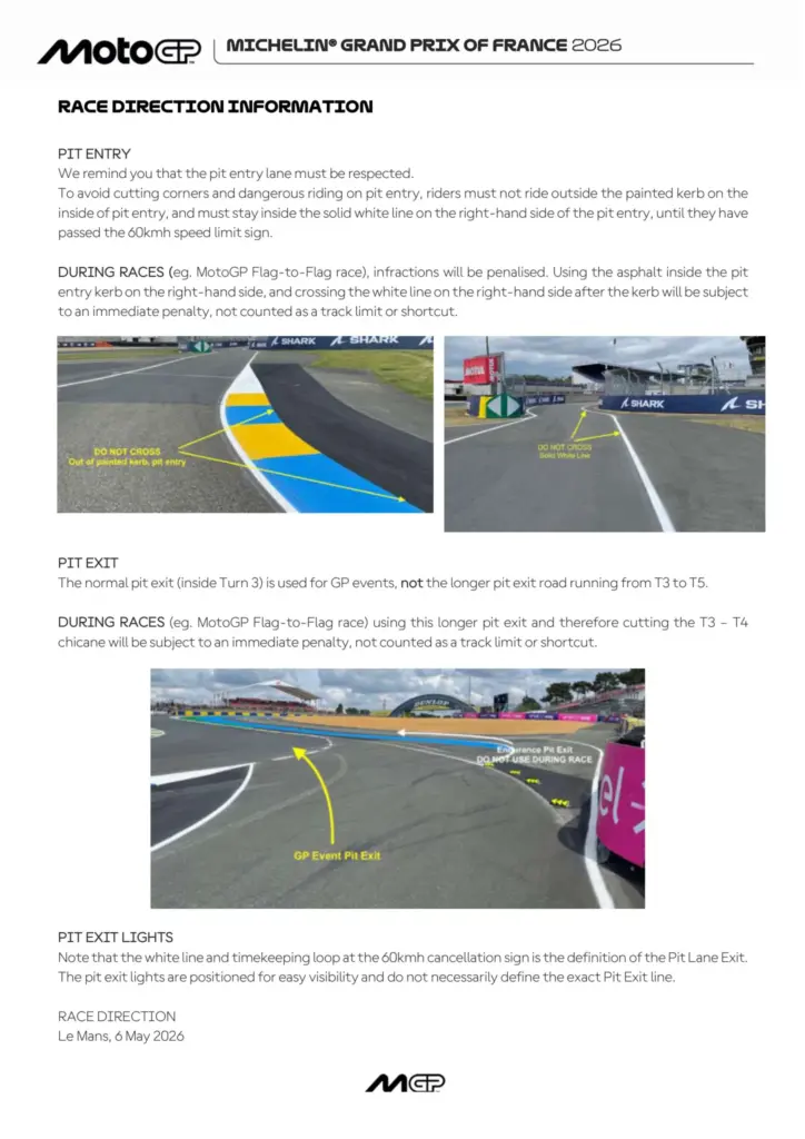 The ‘Marquez case’ of Jerez sets a precedent: here is how the rules change at Le Mans