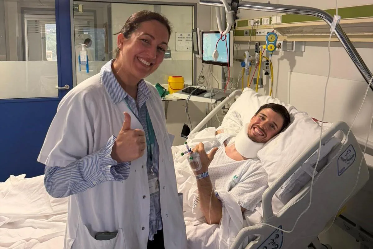 Alex Marquez operated successfully: in the late afternoon he will leave the hospital