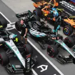 Russell finds the balance, Ferrari-Leclerc on cold tires