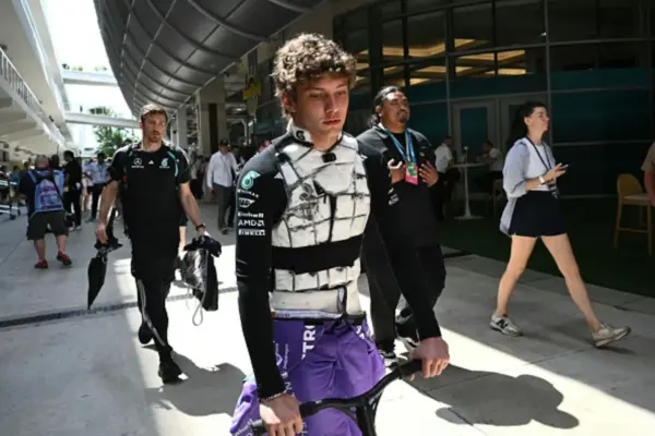 Antonelli makes a mistake at the start (and not only): “What a pity for the start… Then I was too angry”