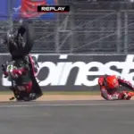 Marquez, another scare: very bad fall in the Sprint. Fears for the right foot, he is at the medical center