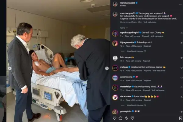 Marquez: “The operations went well”