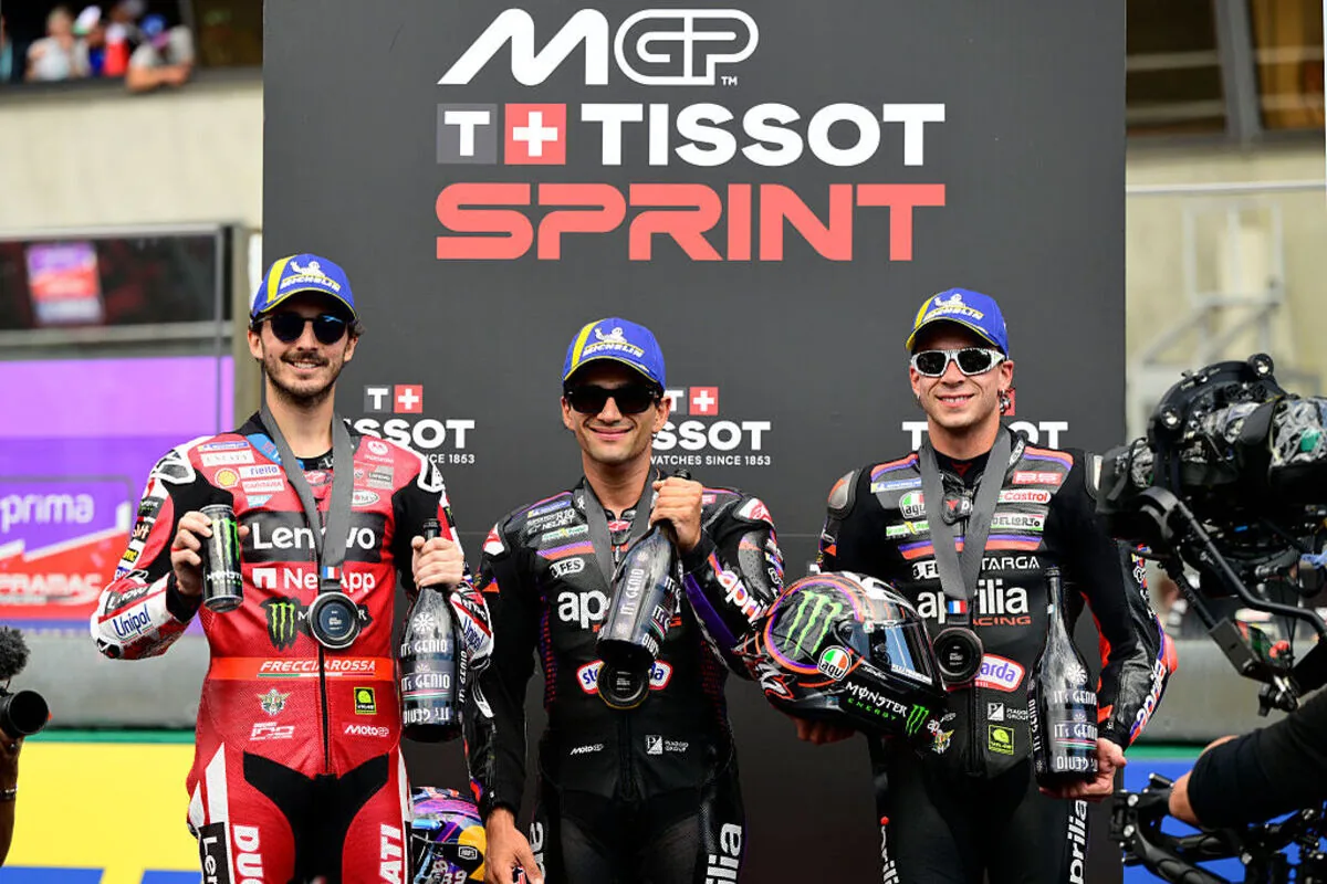 Bagnaia applauds Martin: “He did something incredible. But we are working well”