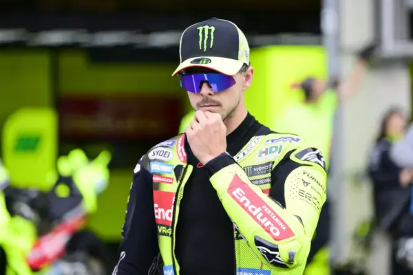 Di Giannantonio only knows how to be 1st: “But I still have some aches”