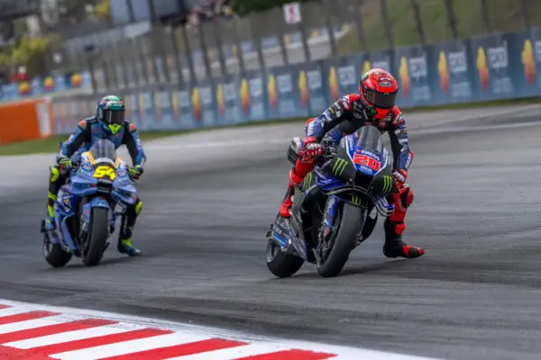 Quartararo: “When you see Marquez fall like that you don't feel like starting again”